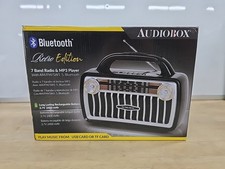 RX-511BT Audiobox 7-Band Retro Style Radio with Bluetooth and MP3 Pl FVS013047 