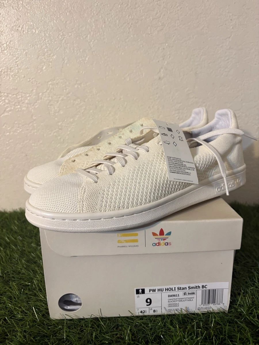 Pharrell x adidas Stan Smith Hu Holi Cream White for Sale