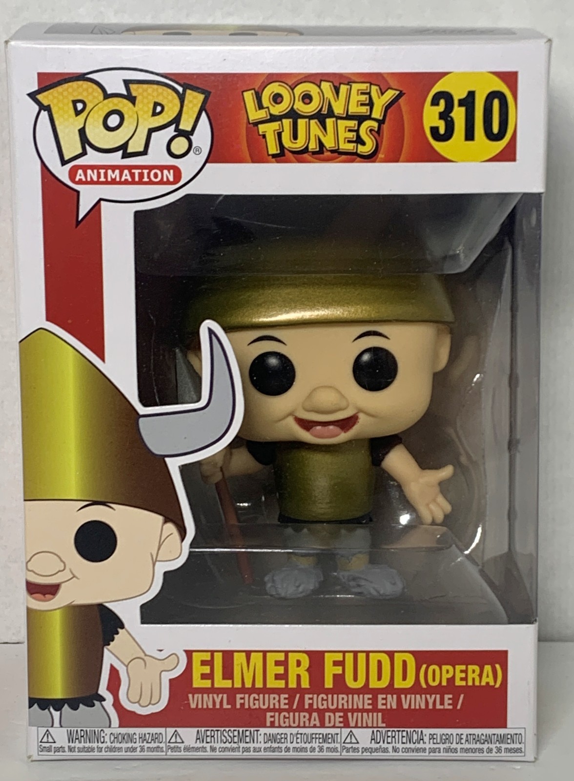 Funko Pop! Animation Looney Tunes #310 Elmer Fuff Opera Never Out of Box 2017