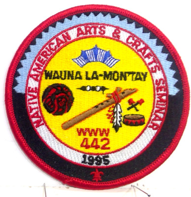 WAUNA LA-MON'TAY 442;  995 Native Arts..; eR1995-1; non trader **FREE  SHIPPING*