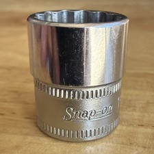 Snap On Tools 14mm Shallow Socket 14 Drive 12 Point Tmmd14 Vtg Made In Usa