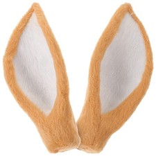 2 Pcs Simulated Deer Ear Headdress Props Decorative Antler Headpiece