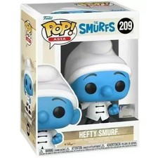 Funko Pop! Asia The Smurfs Hefty Smurf #209 Asia Exclusive