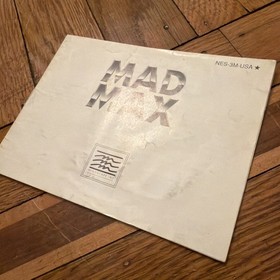 Mad Max NES Nintendo Instruction Manual Only  (writing Damage)