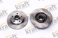 2X Kraft Automotive Bremsscheibe 6050050 FüR Passat VW 1H1 Seat Golf 226Mm 3 B3