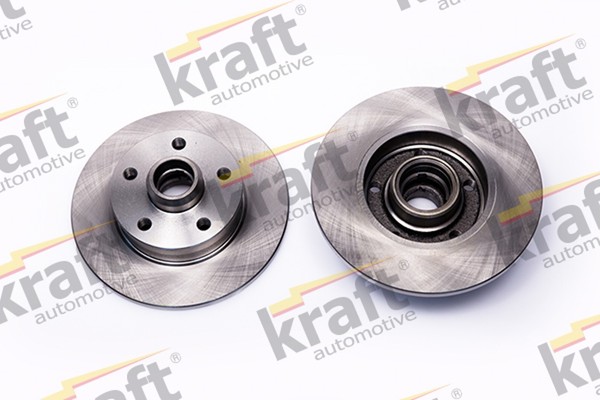 2X Kraft Automotive Bremsscheibe 6050050 FüR Passat VW 1H1 Seat Golf 226Mm 3 B3-image