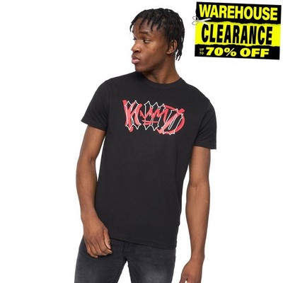 Kings Will Dream Böse Herren Freizeit Rundhals Kurz Arm Baumwolle Black