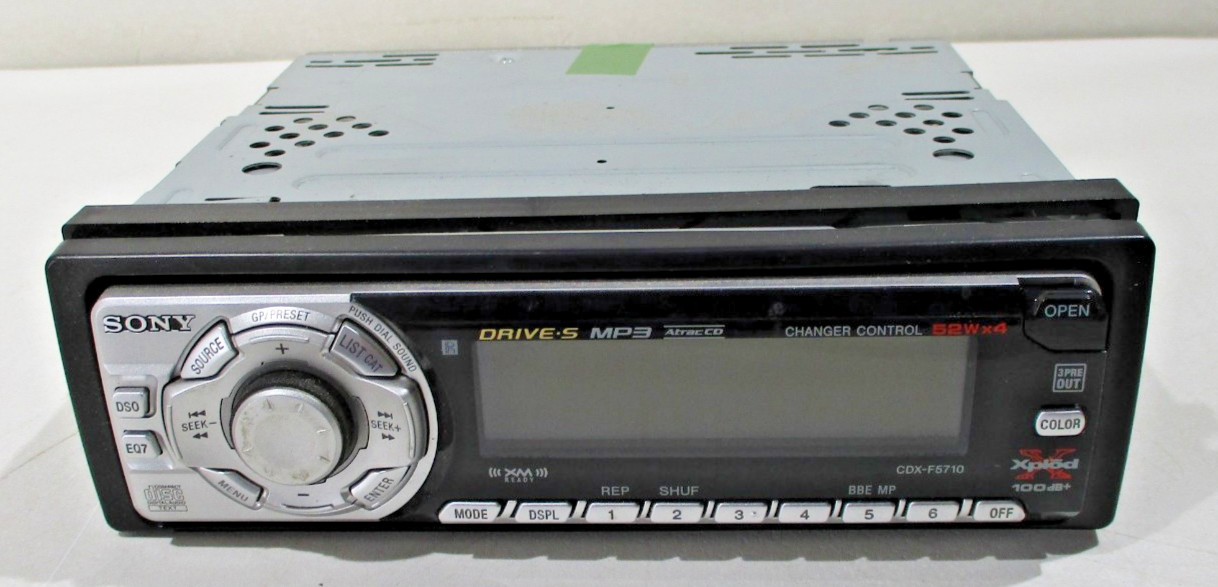 Sony Xplod Car Audio Stereo FM/AM Cd Player CDX-F5710