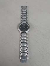 Rado Florence 115.3777.4 Quartz Watch Black Dial 35mm Stainless Steel 7" Band