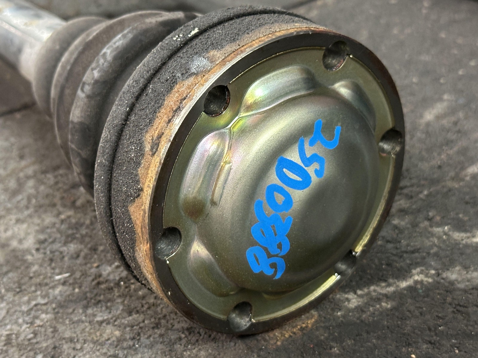 03-12 BENTLEY CONTINENTAL 6.0 REAR PASSENGER RIGHT CV AXLE SHAFT 4E0501203A