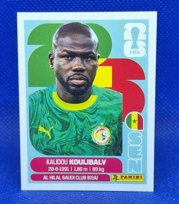 2026 Panini FIFA World Cup Sticker Kalidou Koulibaly #SEN 8 - Senegal