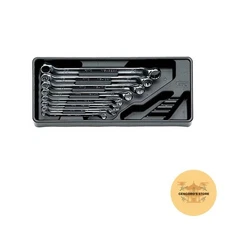 KTC Box End Wrench Set TM508 8pcs Offset Ring Spanner Set Metric