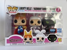 Funko Pop! Cartoon Network Liberty Belle Harmony Bunny Mange 3-Pack 2025 NYCC