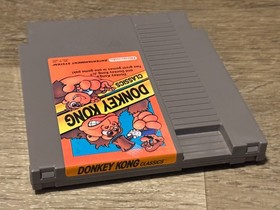 Donkey Kong Classics Nintendo Nes Complete CIB Very Good Condition Authentic