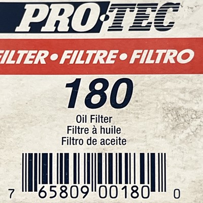 BRAND NEW!! Wix PRO-TEC Filters 180 Oil Filter