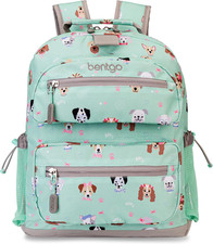 Kids Print Durable Water-Resistant Backpack Lightweight 14 Backpack for Sch