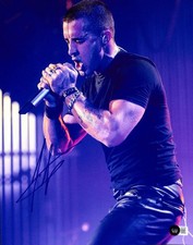 Scott Stapp Signed Creed 11x14 Concert Photo Beckett Authenticated