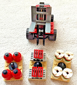 LEGO CITY 7898 No.7 + No.8 👉Forklift + Truck👈and LEGO 6679 👉Speed Boat 👈