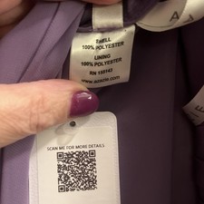 Azazie - Shirley A-Line 2 Piece Dress  Size 18A