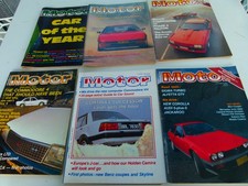 Modern Motor Australia  Magazines 6 issues from  1981/post included