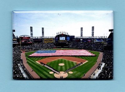 US CELLULAR FIELD STADIUM *2X3 FRIDGE MAGNET* CHICAGO WHITE SOX BASEBALL 10100