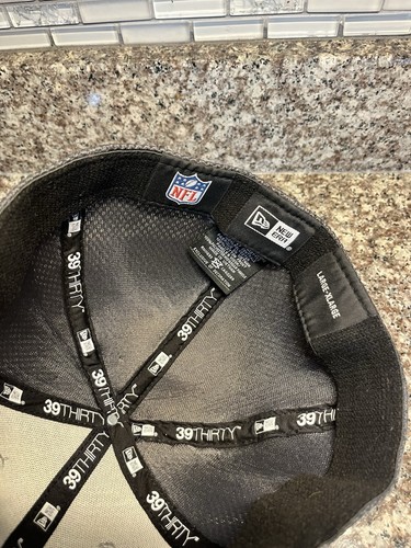Tennessee Titans New Era 39Thirty Flex Fitted L-XL Hat Cap Dad Men NFL Gray Blue - Picture 6 of 6