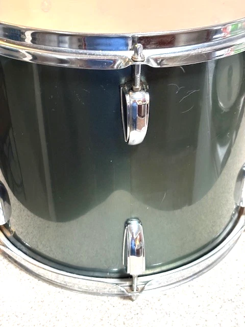 ⚡️Tama Swingstar 13”X11.5” Rack Tom Verde Oliva⚡️ Foto 4 de 4