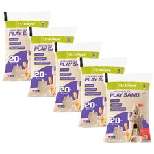 Sun Joe Ultra Fine Silica Play Sand, Sandboxes  Sensory Tables, 20 lbs, 5 Pack