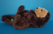 Nice Wild Republic Plush Sea Otter with Realistic Eyes