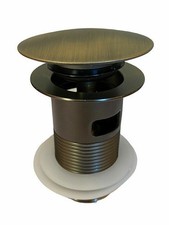 Piletta scarico click clack universale tappo lavabo lavello bidet 59604