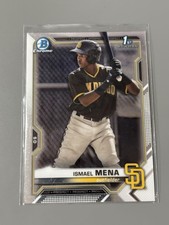 Ismael Mena 2021 Bowman #BCP-36 1st Chrome Prospects San Diego Padres