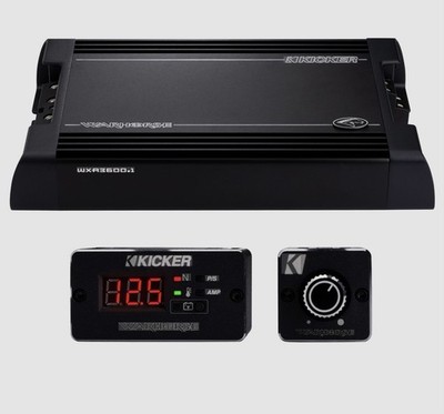 Kicker Warhorse 49WXA36001 Class D Monoblock Amplifier
