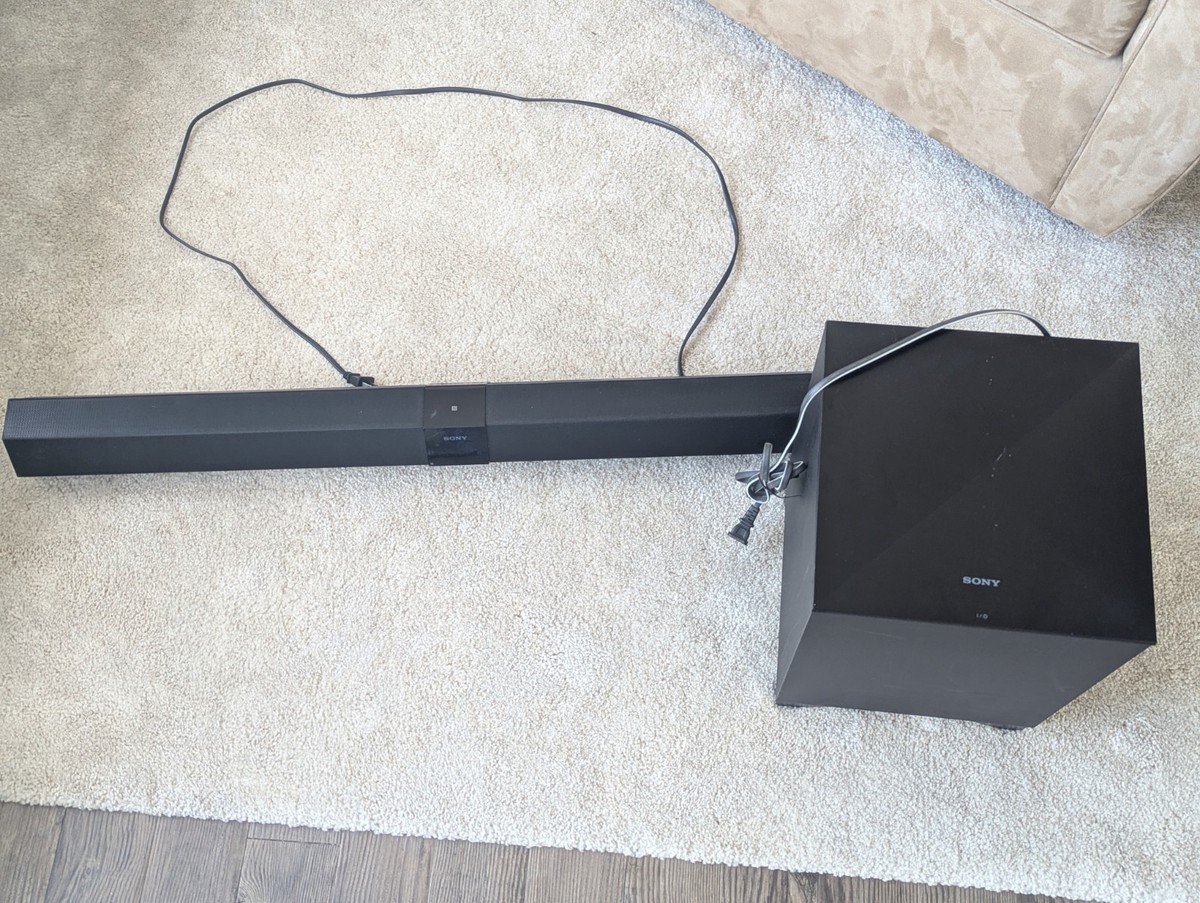 Sony HT-CT660 2.1 Channel Soundbar System Black HDMI SA-CT660 SA