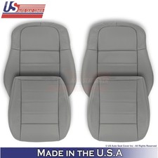 2005 For Dodge Magnum Leatherette Front Replacement Seat Covers Medium Slate