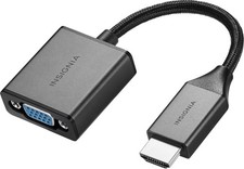 Insignia- HDMI to VGA Adapter - Cool gray