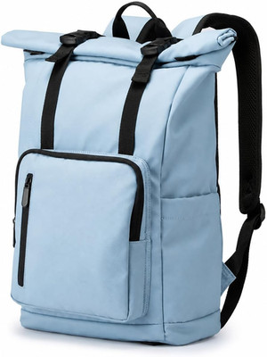 Roll Top Laptop Backpacks for Men & Women, Anti-Theft Travel Backpack Fits 15.6-