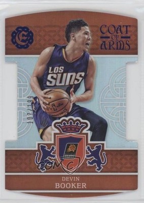 2016-17 Panini Excalibur Coat of Arms Blue 107/199 Devin Booker #11 7eo
