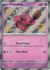 Tinkatink Holo Shiny Rare SV: Paldean Fates 165/091 NM on eBay
