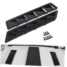Car Hood Vents Scoop Bonnet Cover Hood Intake Scoop Louvers Cooling Intake
