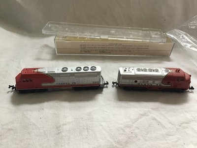 LIMA / MEHANO SPUR N PAAR SANTA FE DIESELLOKOMOTIVEN - BITTE LESEN!!