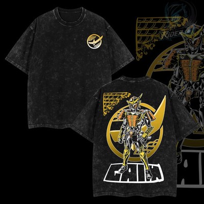 Rider4U Kamen Rider Gaim Oversized Washed T-Shirt 100% Premium Cotton  Classic