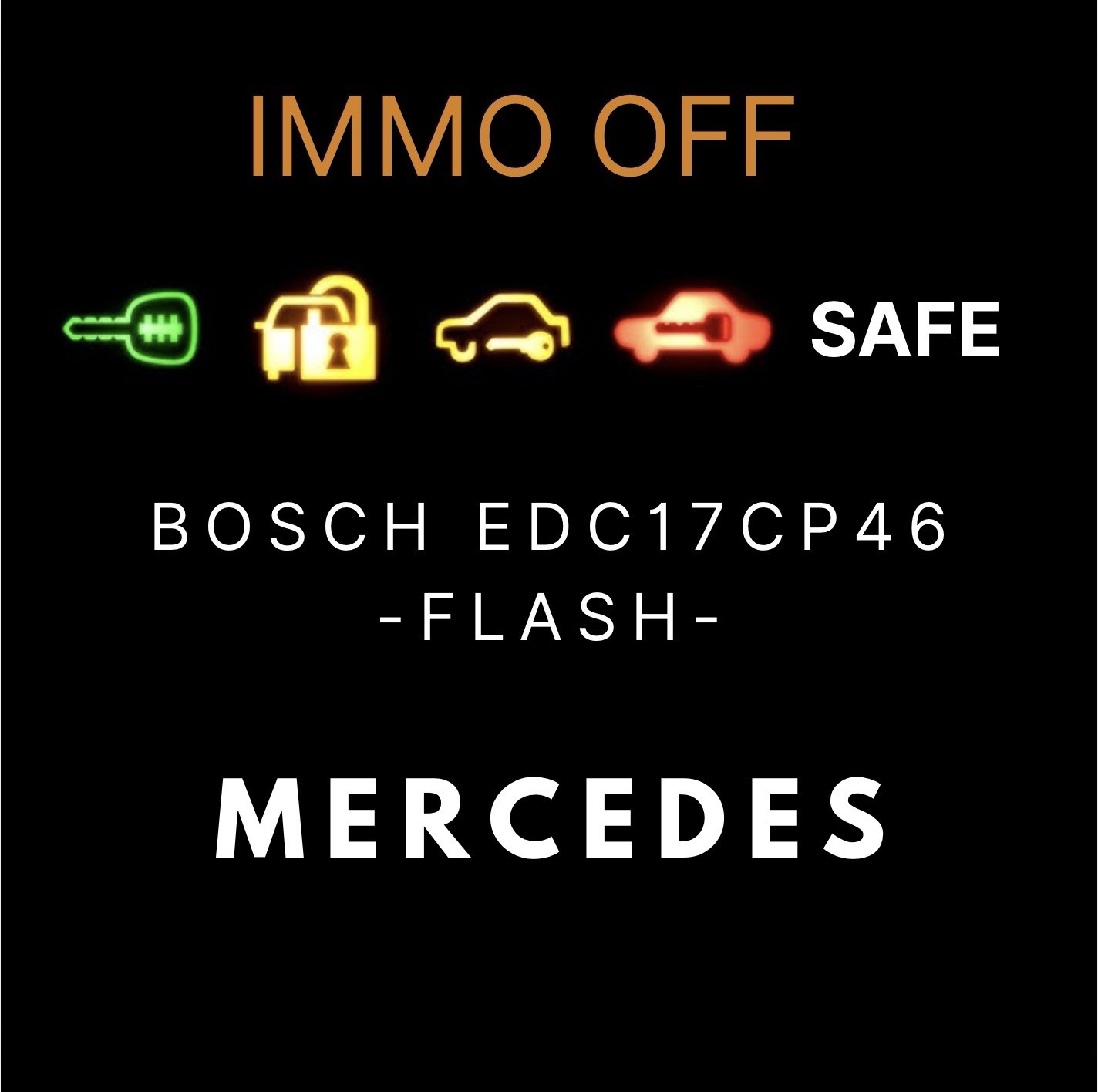 Service Immo Off Mercedes EDC17CP46 pour Remplacement de Calculateur Moteur sans Programmation