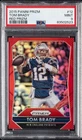2015 PANINI PRIZM RED PRIZM #12 TOM BRADY PSA 9
