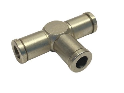 Eisele 978-0400 Push To Connect Union Tee Fitting 6mm OD SS304