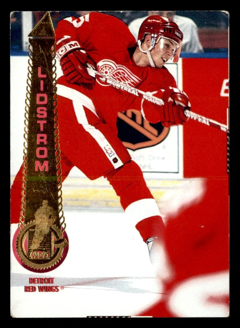 1994-95 Pinnacle #66 Nicklas Lidstrom Detroit Red Wings HOCKEY Card