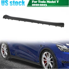 Rocker Panel Molding Skirt Right Side For Tesla Model Y 2020 2021 2022 2023