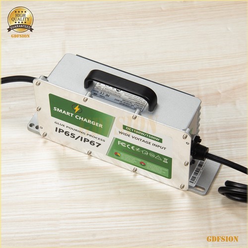 18A 48V Golf Cart Lithium LiFePO4 Battery Trickle Smart Charger Forklift Ship US - Picture 8 of 9