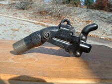 NOS BRAND NEW SYRACO CAST IRON BRASS OIL MOLASSES LOCKING GATE VALVES 3/4 " NPT