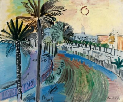 La Promenade des Anglais à Nice by Raoul Dufy, 1928 – French