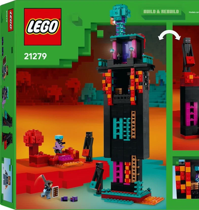 LEGO Minecraft 21279 The Enderman Tower 867 pcs Toy Building Kit - Image 4 of 4